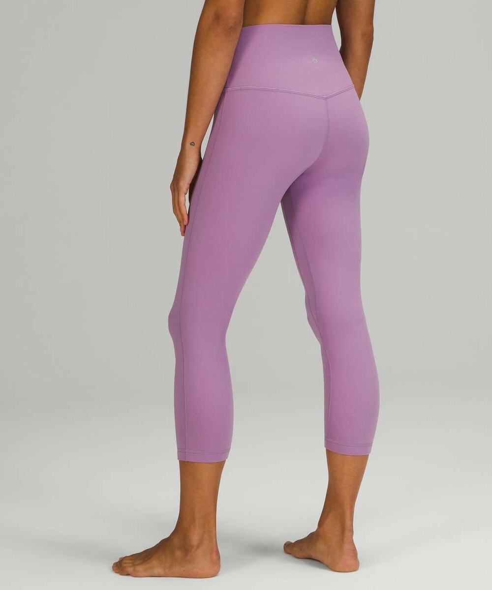 Lululemon Align High-Rise Crop 23” Leggings Lilac Purple Size 14